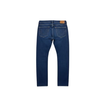 True Religion Blue Straight Leg Jeans