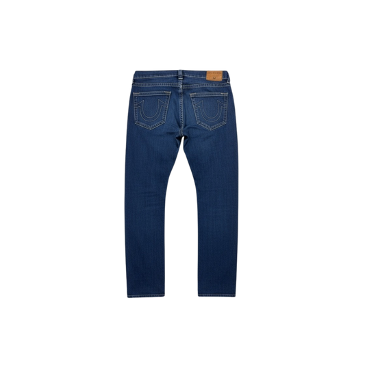 True Religion Blue Straight Leg Jeans