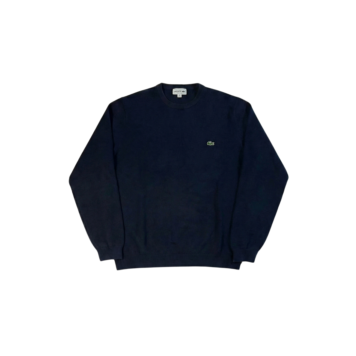 Lacoste Navy Plain Knit Sweater