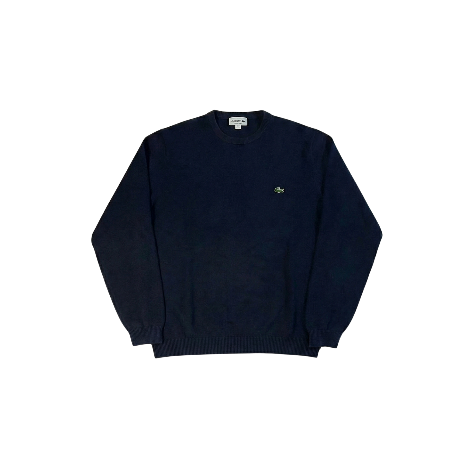 Lacoste Navy Plain Knit Sweater