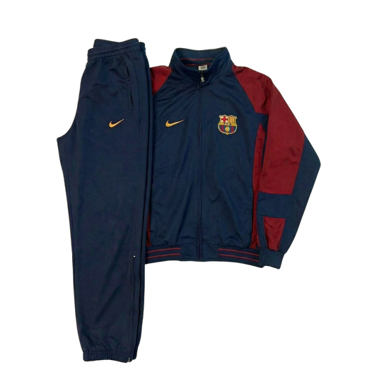 Nike FC Barcelona Navy Tracksuit