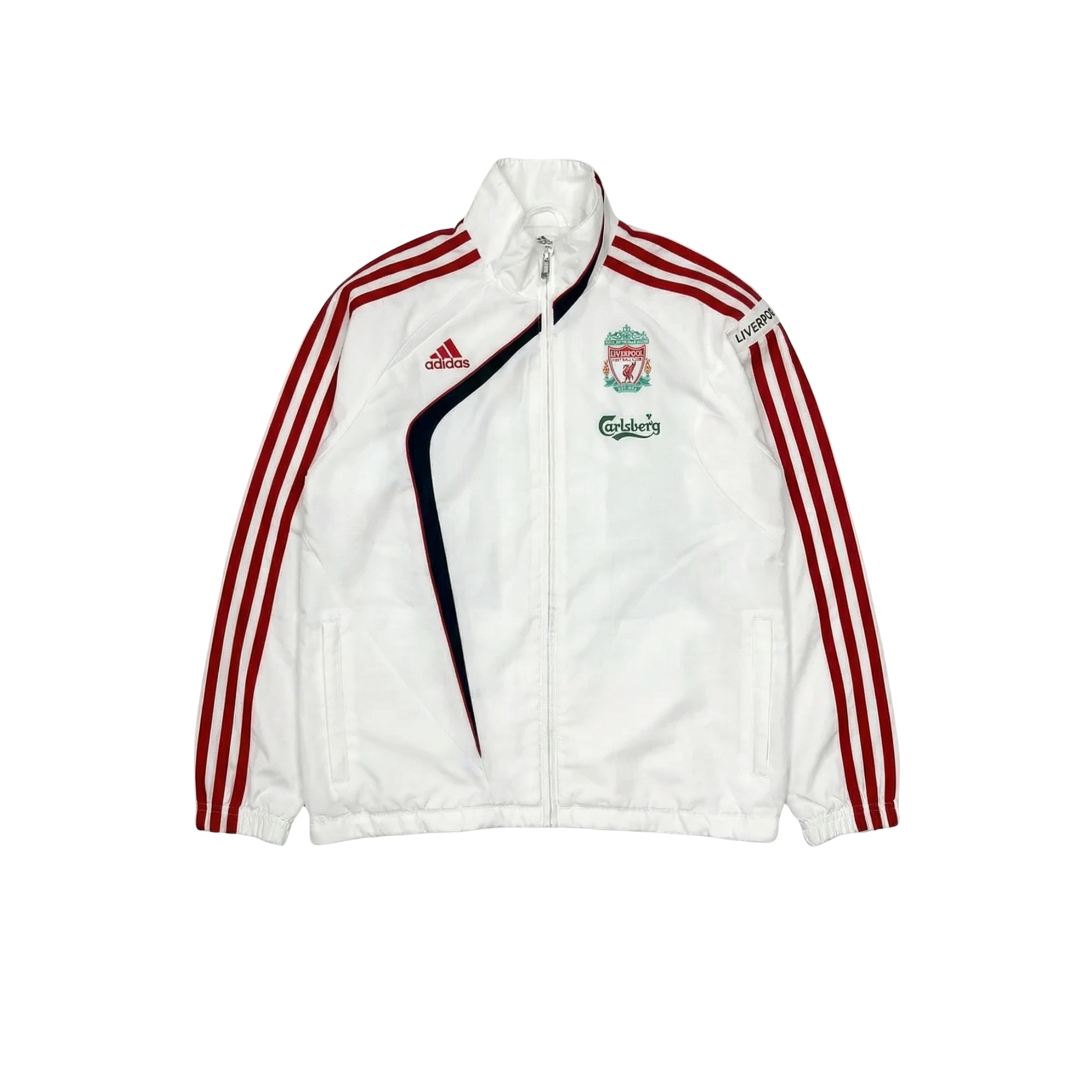 Adidas Liverpool FC White Track Jacket