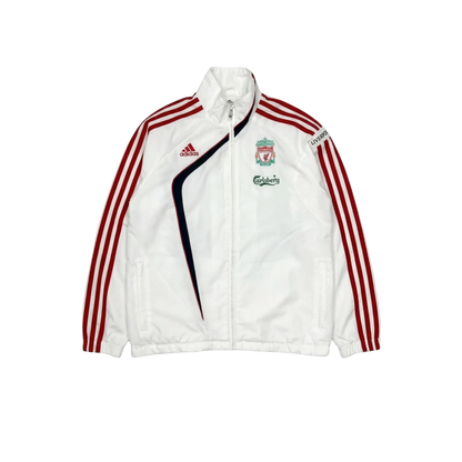 Adidas Liverpool FC White Track Jacket