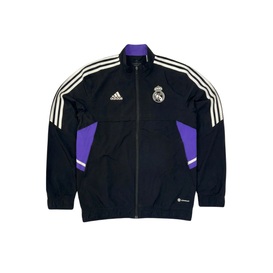 Adidas Real Madrid Black Track Jacket