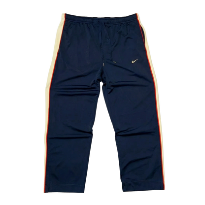 Nike Navy Track Pants Red Stripe