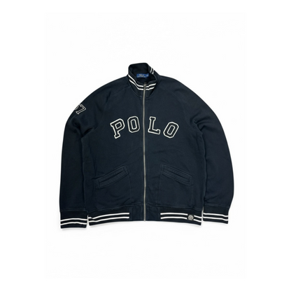 Polo Ralph Lauren Black Zip Track Jacket