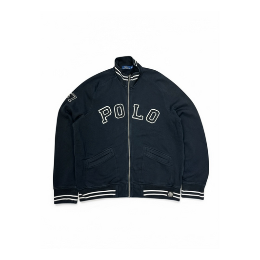 Polo Ralph Lauren Black Zip Track Jacket