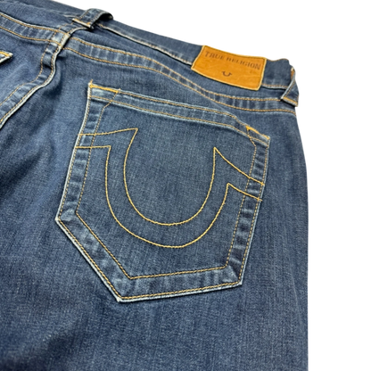 True Religion Blue Straight Leg Jeans