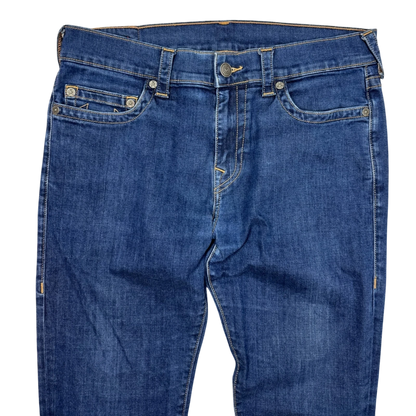True Religion Blue Straight Leg Jeans