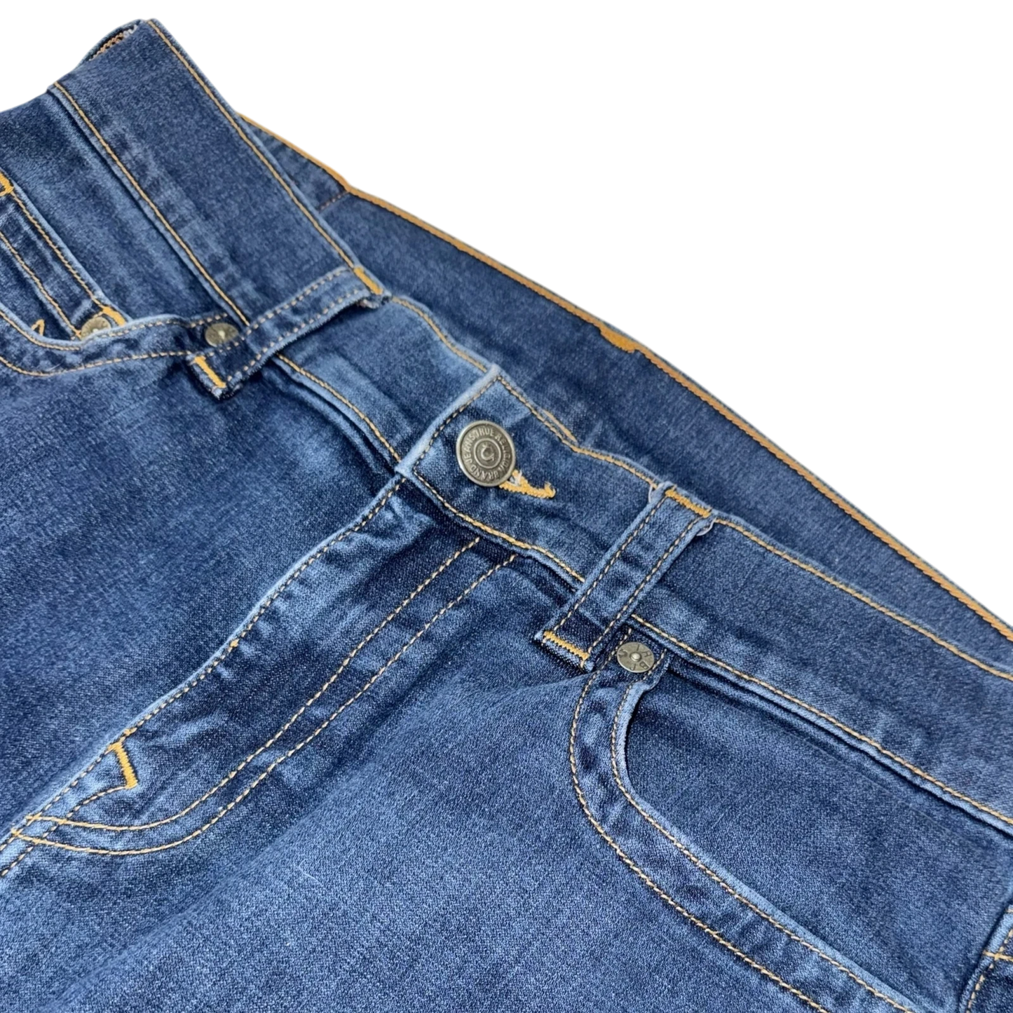 True Religion Blue Straight Leg Jeans