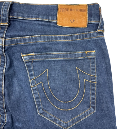 True Religion Blue Straight Leg Jeans