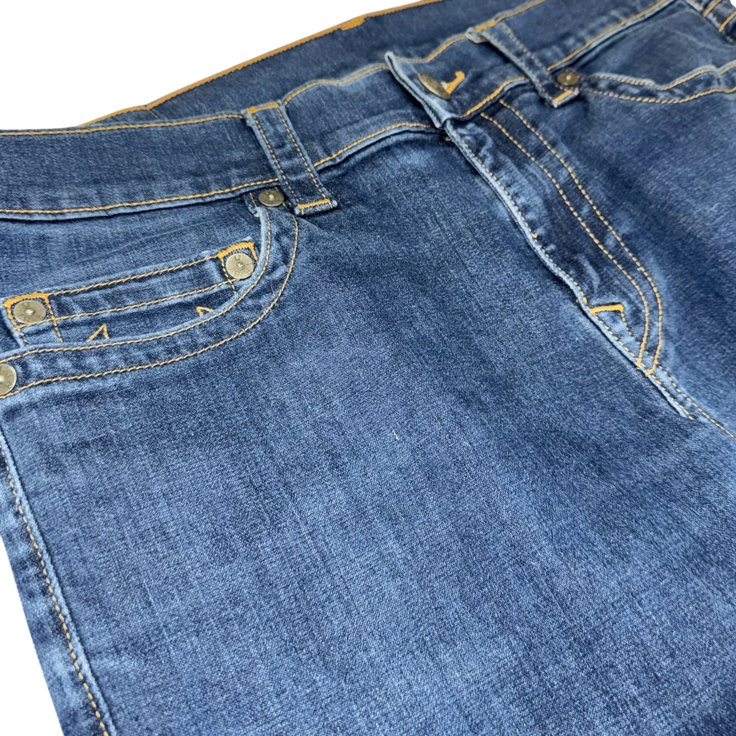 True Religion Blue Straight Leg Jeans