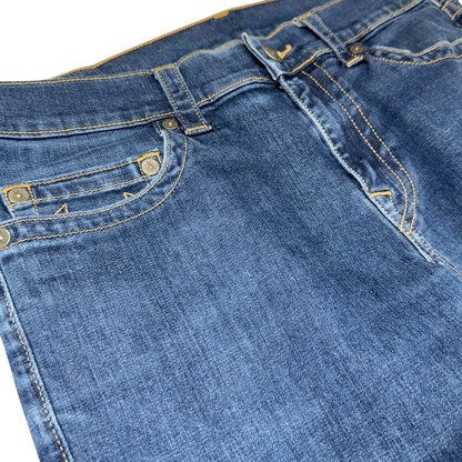 True Religion Blue Straight Leg Jeans