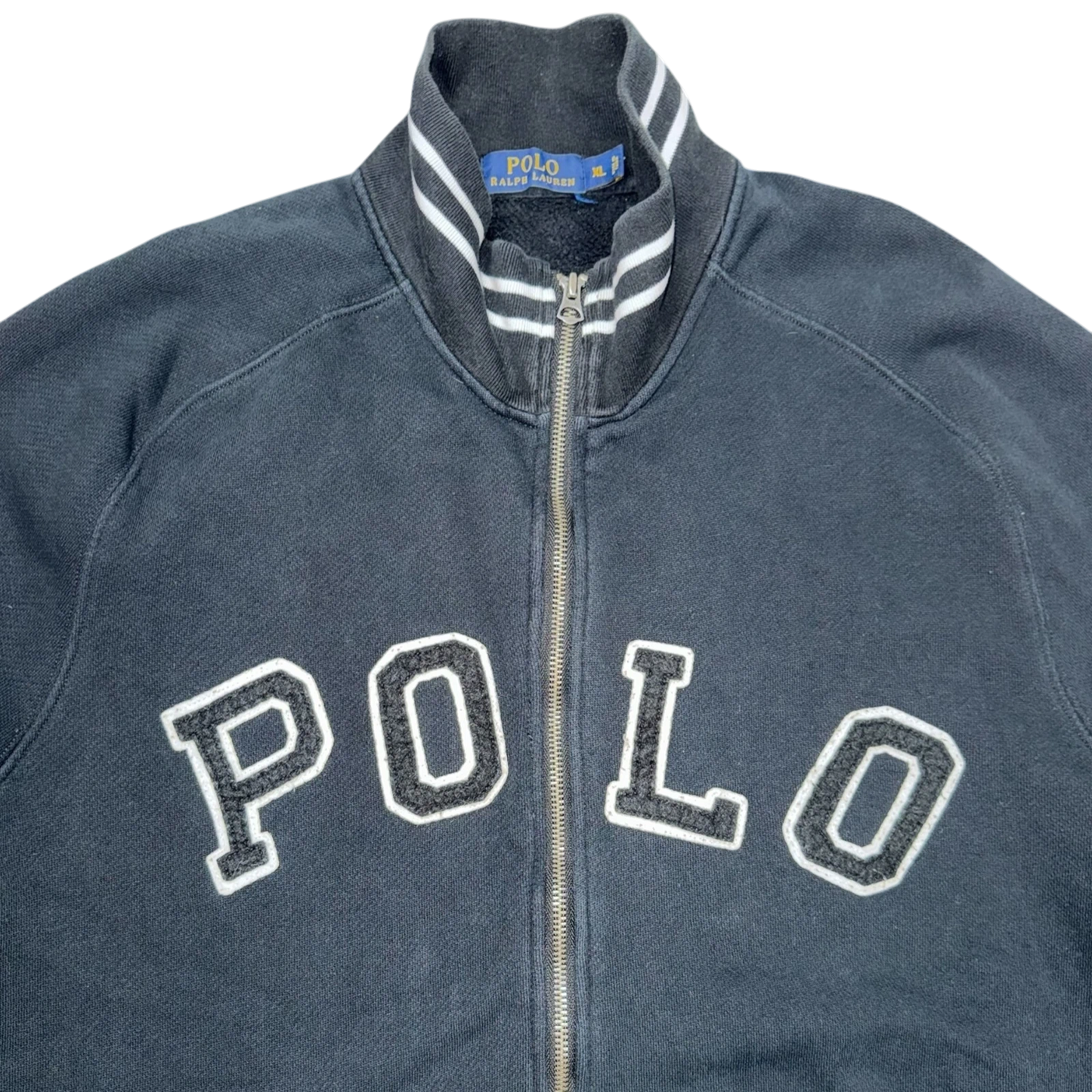 Polo Ralph Lauren Black Zip Track Jacket