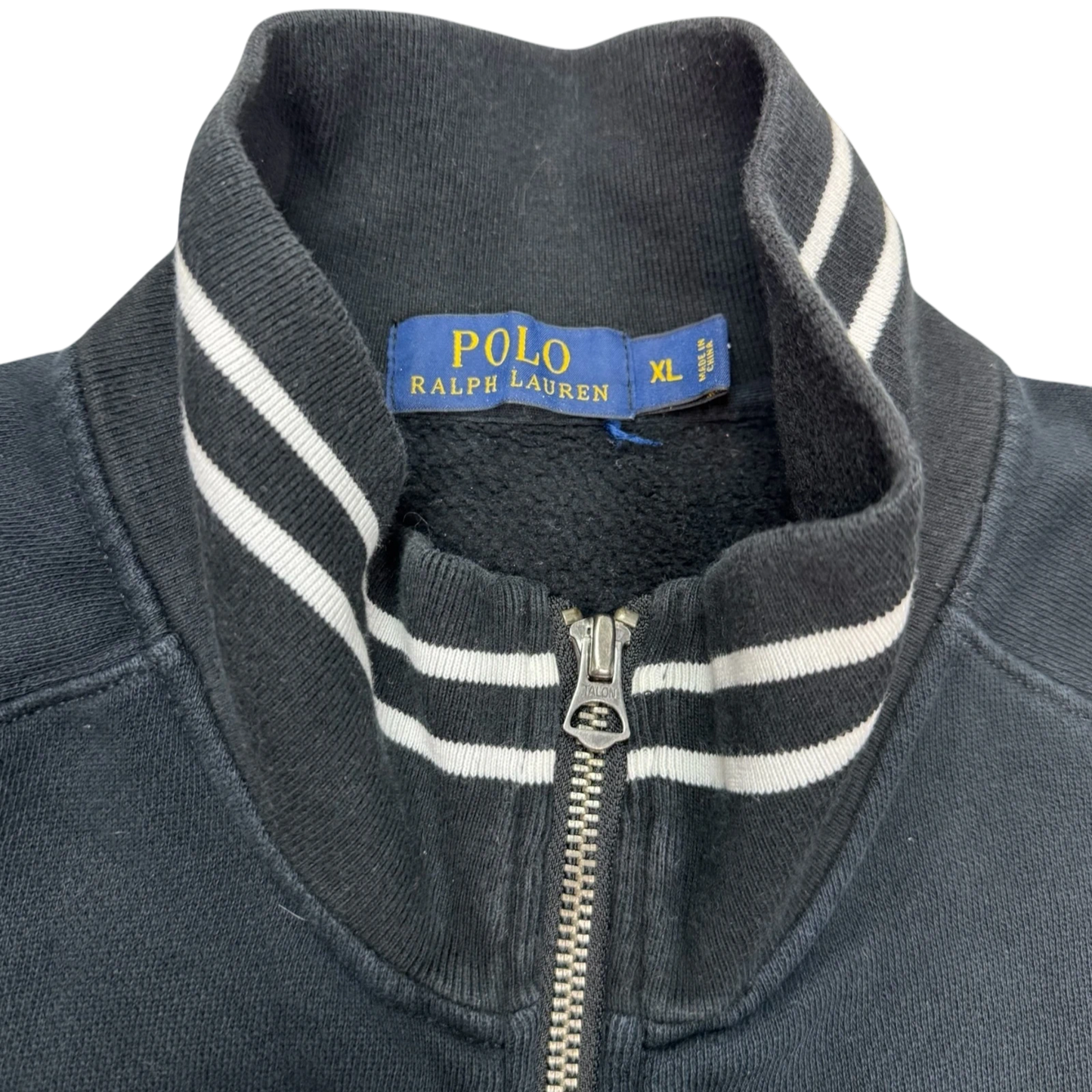 Polo Ralph Lauren Black Zip Track Jacket