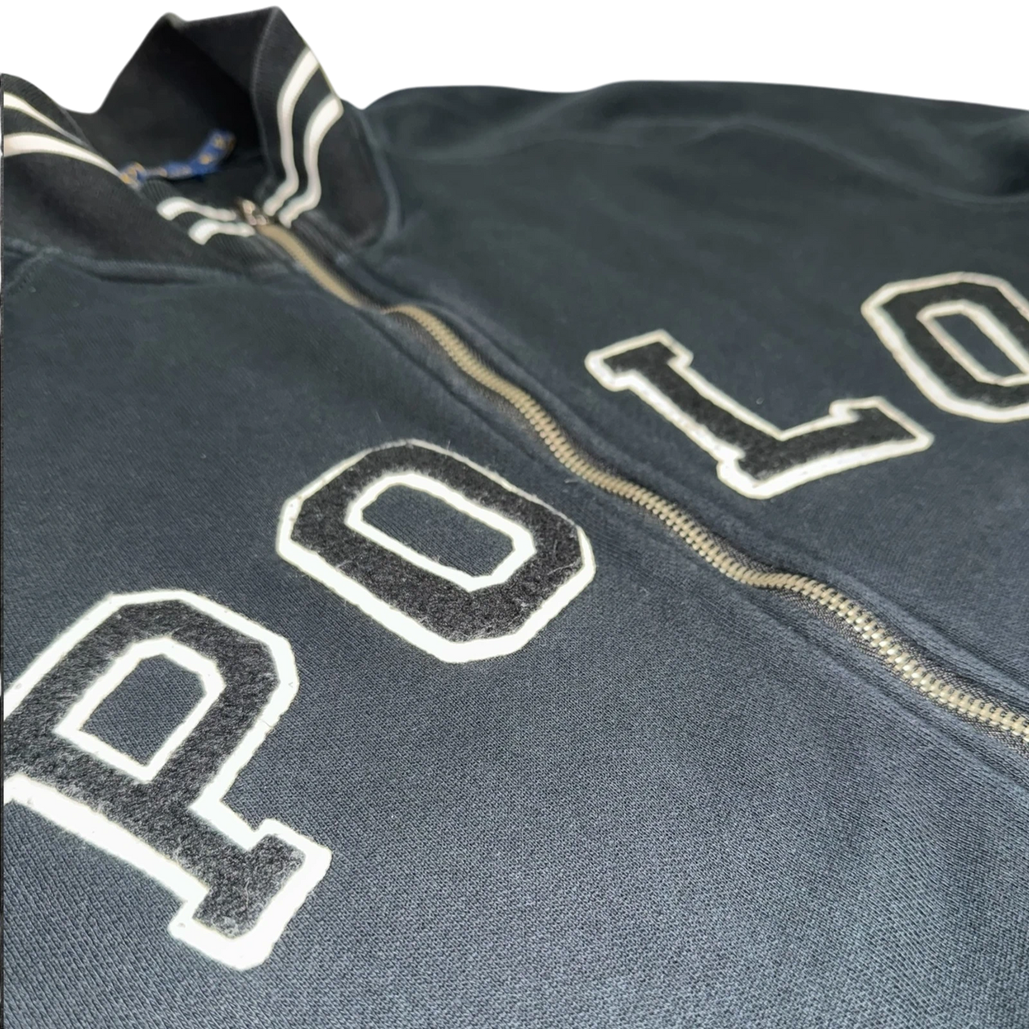 Polo Ralph Lauren Black Zip Track Jacket