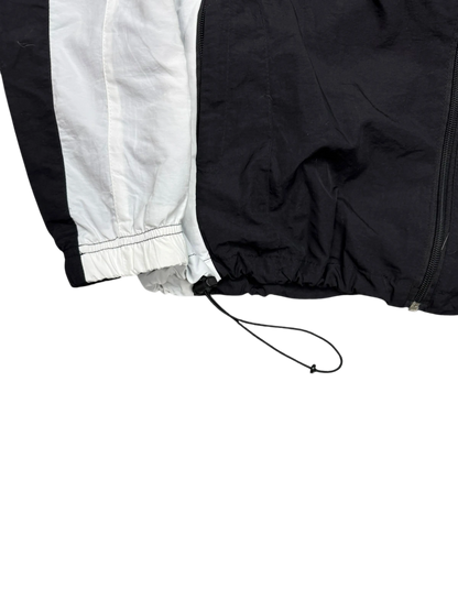 Corteiz Veste zippée à capuche noire/blanche