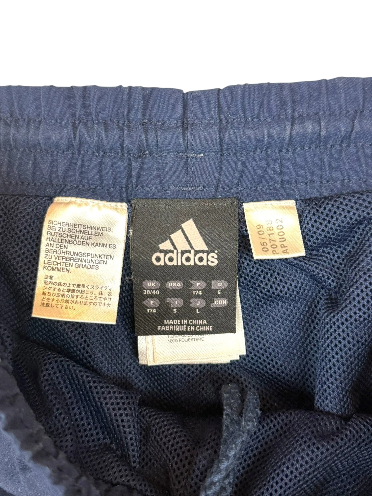 Pantalon d'entraînement Adidas du Bayern Munich marine