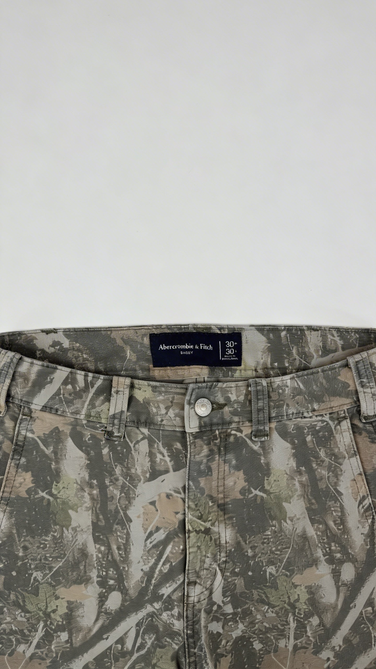 Abercrombie & Fitch Baggy Camo Pants