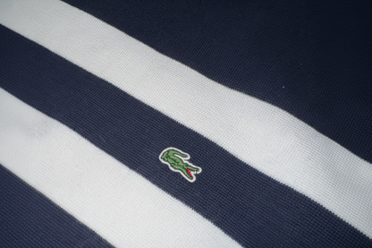 Lacoste Navy White Striped Sweater Bild 3